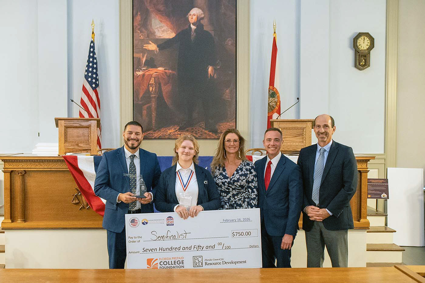 SCF semifinalist with judges and flprepaid
